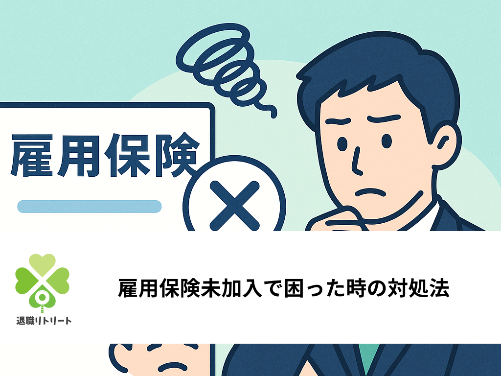 雇用 保険 に 入っ て ない 会社