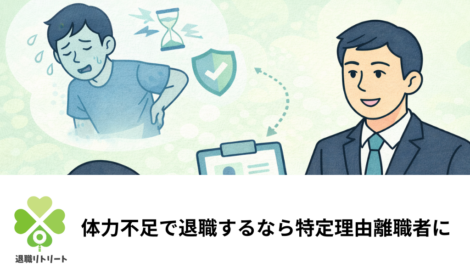 体力不足で退職するなら特定理由離職者に｜診断書は必要？手続きと証明方法