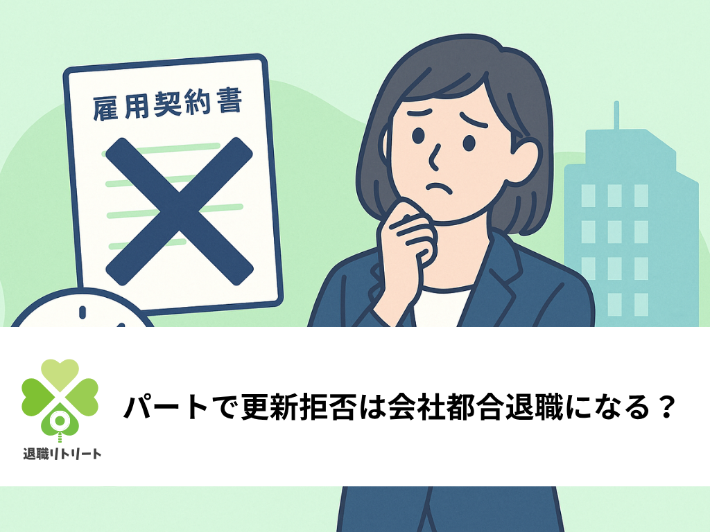 パート契約更新拒否の理由と会社都合認定｜失業保険の受給方法
