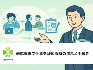 適応障害で仕事を辞める時の流れと手続き｜伝え方・必要書類・退職後の注意点
