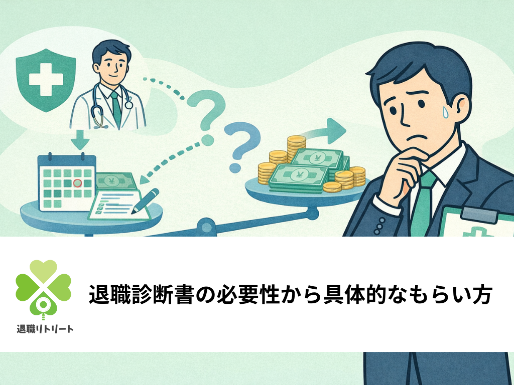 退職診断書の必要性から具体的なもらい方