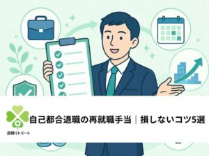 自己都合退職の再就職手当を損せず受け取る5つのポイント
