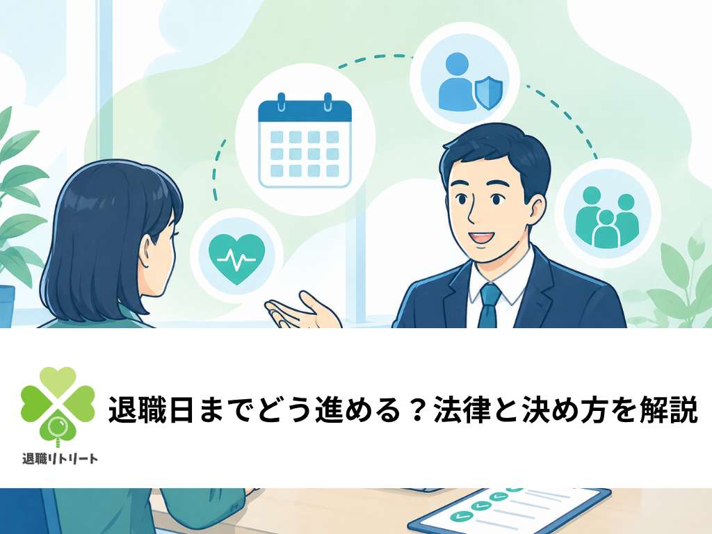 退職金について相談をしている人